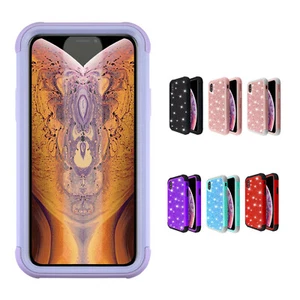 For iPhone XS X 5.8" / XS MAX 6.5" / XR 6.1"Case Glitter Sparkle Bling for Girls - Picture 1 of 36