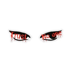 Trust No One Sticker - Evil Eyes sticker / All seeing Eyes sticker / Sniper Gang - Picture 1 of 25