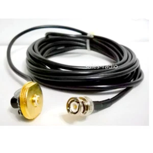 Ham Radio NMO Antena MOCOWANIE 3/8 do 3/4 OTWÓR 16,4 stopy RG-58 Kabel koncentryczny Fabrycznie nowy wtyk - Zdjęcie 1 z 4