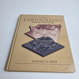 Cartography: Thematic Map Design by Borden D. Dent Fourth Edition Hardcover 1996 - Picture 1 of 15