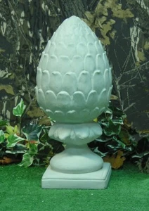 5505 Large Pineapple Artichoke Welcome Finial 19" Latex Fiberglass Mold Concrete - Picture 1 of 7