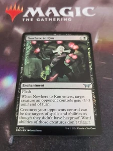 Mtg. Nowhere to Run. Foil. Duskmourn: House of Horror. Pack Fresh - Picture 1 of 1