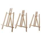 Exhibition Artist Tabletop Wooden Holder Display Stand Shelf Painting Easel