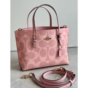 Women Mollie Tote Bag 25 In Signature Canvas powder pink gift bag - Picture 1 of 6
