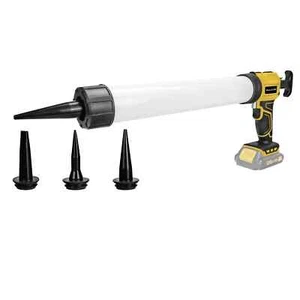 Pistola de calafateo inalámbrica de 20 oz/600 ml 4 velocidades ajustables pistola de calafateo eléctrica para salchichas - Imagen 1 de 8