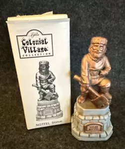 Vintage Lefton's Colonial Village Collection Silus NOTFEL STATUE #10623 with Box - Picture 1 of 17