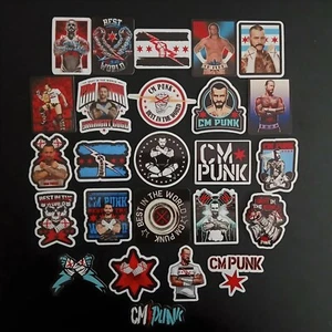 CM Punk Vinyl Sticker Best In The World Cult Of Personality Wrestler Decal - Picture 1 of 26
