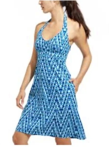 ATHLETA Pack Everywhere HALTER DRESS With Zip Pockets 4 - Picture 1 of 9