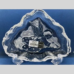 Kristall Engel der Musik Süßigkeitenschale von Mikasa, Made in Germany.  5.75" x 7.75"... - Bild 1 von 5