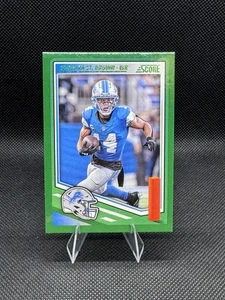 2025 Score - Amon-Ra St. Brown #142 Green - Picture 1 of 2