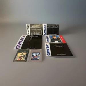 Gameboy Lot w Manuals Read - Picture 1 of 2