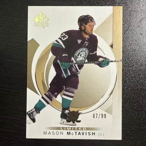MASON McTAVISH 2024-25 SP AUTHENTIC HOCKEY LIMITED GOLD SP #’d/99 #59 - Picture 1 of 2