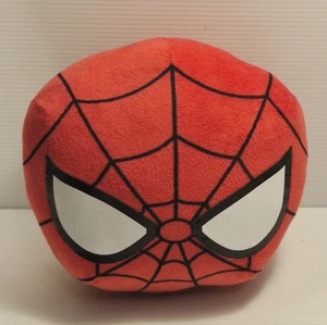 Marvel Spider-Man Head Plush 14.5cm Soft Cuddly Toy Hunter Leisure Collectible - Picture 1 of 6