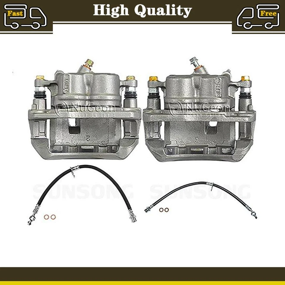 4x Pinzas de freno delanteras y línea de manguera de freno para Lexus ES300 1994 1995 Lexus ES300 Foto 1 de 4