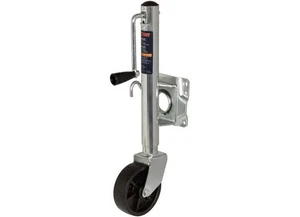 Curt 25004 Marine Trailer Jack w/6" Wheel 1,000lb 10" Travel Bulk - Foto 1 di 6