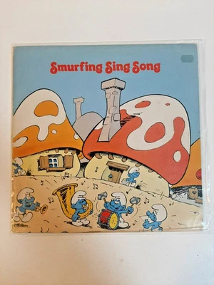 Vintage LP Record Smurfing Sing Song - Very Good Condition - Image 1 of 4