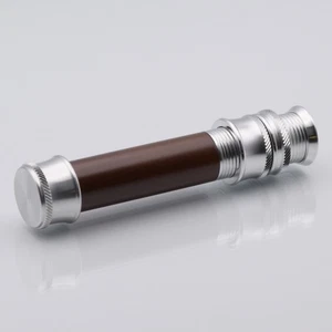 Fly Rod Reel Seat -Downlocking - Brushed Aluminum Hardware - Walnut Insert - Picture 1 of 2