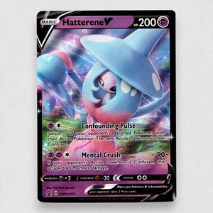 Hatterene V SWSH055 SWSH: Sword & Shield Promo Cards  Promo Pokemon TCG NM - Picture 1 of 2