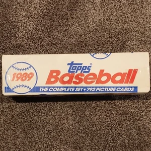 1989 Topps Baseball Complete Sealed Factory Set 792 Cards - Picture 1 of 6