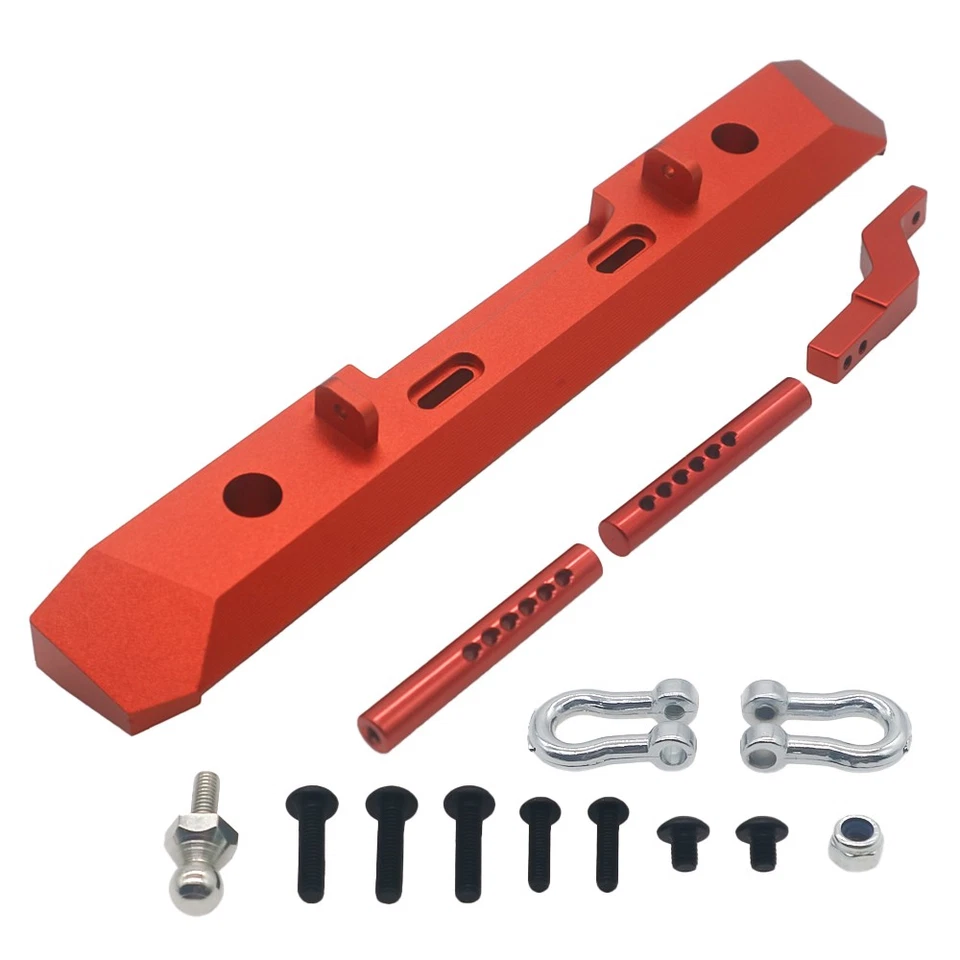 Juego de parachoques trasero de aleación RER11326 para RC 1/10 Redcat Gen8 Crawler Foto 1 de 4