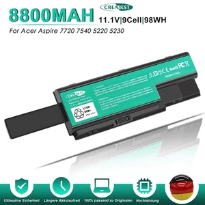 11.1V AS07B31 AS07B32 AS07B41 AS07B42 AS07B51 AS07B71 Bateria do Acer Aspire 5220 - Zdjęcie 1 z 12