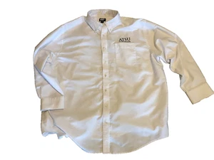 Camisa ATSU Andrew Taylor Still 3XL Blanca Abotonada Usada Gran Forma - Imagen 1 de 4