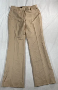 Pantalones acampanados Brooks Brothers para mujer tostados 100 % lana nuevos con etiquetas, talla 2P - Imagen 1 de 15