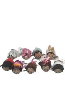 Disney Tsum Tsum Mini Plush Character Toy Set Lot of 14 Mickey, Minnie Mouse - Picture 1 of 22