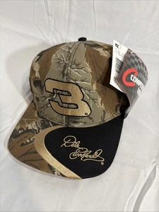 Dale Earnhardt #3 Baseballmütze NASCAR Camouflage Wettbewerberansicht Neu mit Etikett - Bild 1 von 5