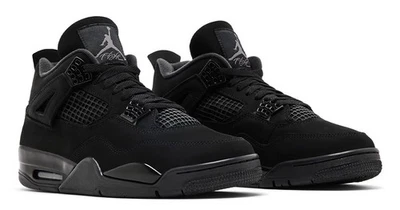 2025 New Air Jordan 4 Retro Black Cat FV5029-010 Men's GS Sizes All sizes New ! - Image 1 of 4