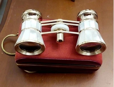 Vintage MILANO 3x Perlmutt Operngläser Top Zustand - Bild 1 von 4