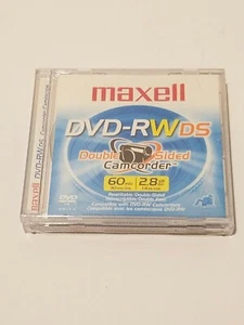 Maxwell Dvd-RWDs Double sided 60min 2.8GB 2pack New - Bild 1 von 4