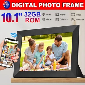 10.1''LCD HD Electronic Digital Photo Frame Picture MP3 MP4 Player Birthday Gift - Picture 1 of 12
