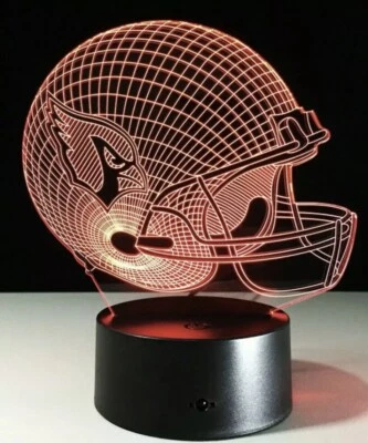 Arizona Cardinals Kyler Murray Lámpara de Luz LED Coleccionable Regalo Larry Fitzgerald Foto 1 de 4