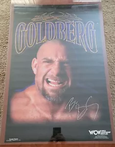 Goldberg Poster 1998 Vintage WCW WWE Wrestling 34x22 Skorpion Poster - Bild 1 von 1