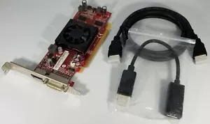AMD Lenovo HD DVI DisplayPort HDMI Cable & Adapter Windows 10 Video Card - Picture 1 of 10