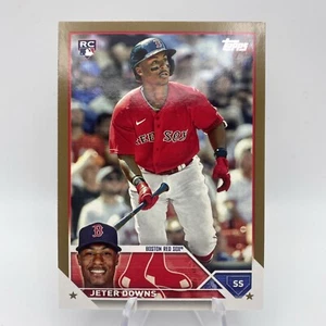 2023 Topps Gold #165 Jeter Downs /2023 RC Boston Red Sox - Picture 1 of 2