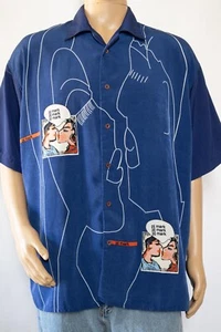 Sky Zone Pj Mark Shirt Blue Short Sleeve Size Men's XL Design In The U.S.A - Picture 1 of 7