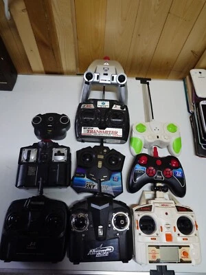 10 RC  Fernbedienungen Konvolut Sammlung  Revell Carrera Mjx J4 Skystar Carson - Bild 1 von 4