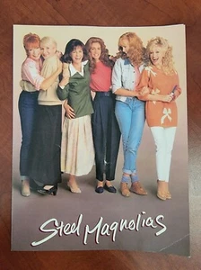 Steel Magnolias 1989 World Premiere Movie Program - Picture 1 of 3