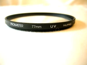 Promaster 77mm  UV filter for Nikon,Tamron,Sigma,Canon,Tokina,Sony,Fuji - Picture 1 of 2