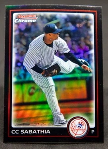 CC SABATHIA 2010 Bowman Chrome Refractor #158 C1 - Picture 1 of 2