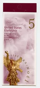 Canada MNH #1765c Christmas Angels Booklet 1998 Open Cover K852 - Foto 1 di 1