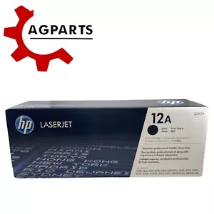 Cartucho de tóner 12A Q2612A impresora HP LaserJet negro genuino - Imagen 1 de 2