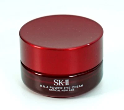 SK II R.N.A Power Eye Cream Radical Age "Empty Jar" Container Red 0.4 oz Travel - image 1 of 4