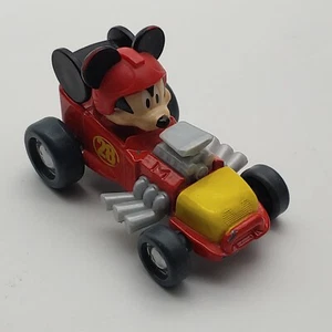 Disney Mickey Mouse Club 28 Hot Rod Racer Roadster 3" Diecast Car Mattel 2016 - Picture 1 of 5