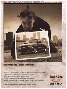 '00 Chevy S-10 'Xtreme' by Rocky, Sharp USA Issue Magazine Ad. USA Mail: $3.60 - Bild 1 von 1