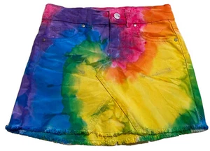 Tie Dye Girls Skirt S 4-5 - Picture 1 of 6
