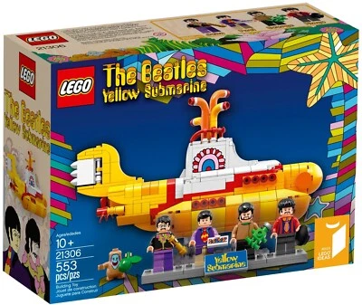 LEGO Ideas 21306 The Yellow Submarine – New & Sealed | Retired Collector - Image 1 of 3
