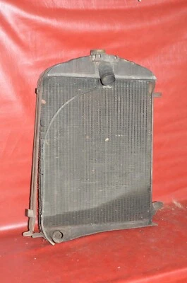 De colección 1930 1931 Ford Modelo A Radiador Original Cobre/Latón Tanques OEM Núcleo Foto 1 de 4